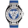 Синий каучуковый ремешок Tissot T610014611, 20/20, без замка, для часов Tissot T-Race T011.414, T011.417, T372, T373, T472