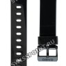 Черный полимерный ремешок Casio 10435844 для часов Casio W-215H-1A, W-215H-1A2