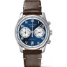 Коричневый кожаный ремешок Longines L682157493, 21/18, без замка, для часов Longines Master collection L2.629.4.99.2