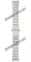 Стальной браслет Casio 10640163, 22 мм, для часов Casio ECB-30D-1A, ECB-30D-2A