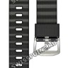 Черный карбоновый ремешок Casio 10631614 для часов Casio PRW-6000Y-1A, PRW-S6100Y-1, PRW-6100Y-1