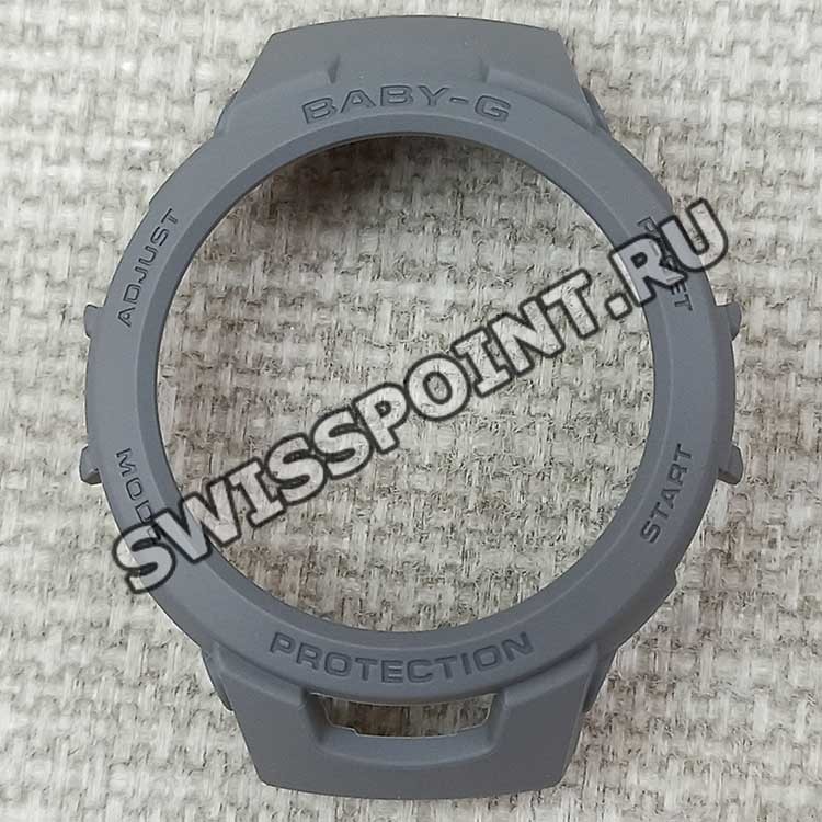 Серый полимерный рант корпуса Casio 10609481 для часов Casio BSA-B100MC-4A