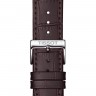 Коричневый кожаный ремешок Tissot T600045522 / T610045523, теленок, 22/19, стальная пряжка, для часов Tissot Classic Dream T129.407, T129.410