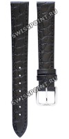 Черный кожаный ремешок Tissot T600013055, теленок, 14/12, стальная пряжка, для часов Tissot Old Desire T830/930