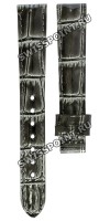 Серый кожаный ремешок Tissot T610033280, теленок, 14/12, без замка, для часов Tissot T10 T073.310