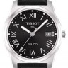 Черный кожаный ремешок Tissot T600029589, 19/18, стальная пряжка, для часов Tissot PR 100, T-Classic T049.407, T049.410,T049.417, T065.430