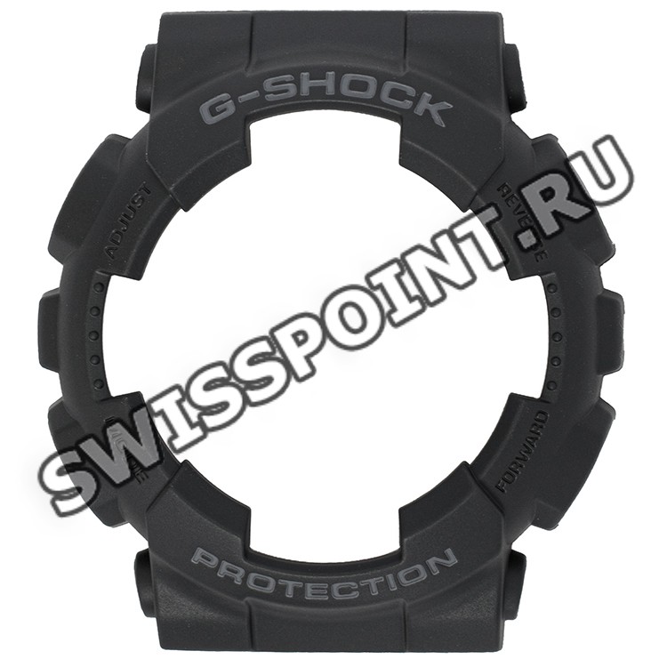 Черный рант корпуса часов Casio 10378535 для часов Casio GA-110-1B