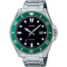 Стальной браслет Casio 10660851 для часов Casio MDV-107D-1A1, MDV-107D-1A2, MDV-107D-1A3, MDV-107D-3A