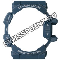 Синий полимерный рант Casio 10577122 для часов Casio GA-400CC-2A