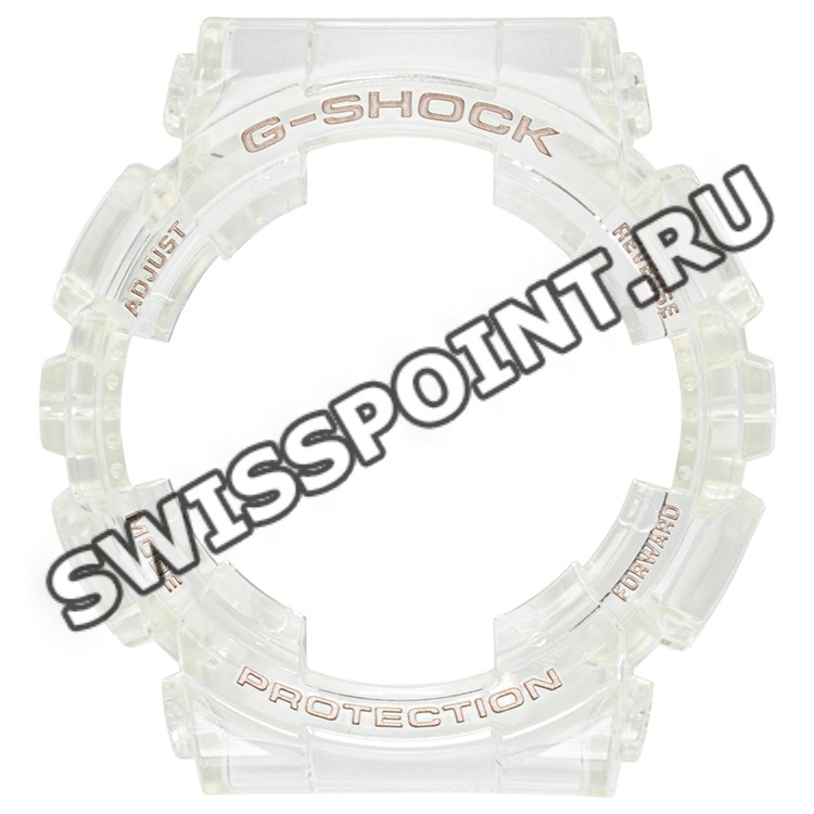 Прозрачный рант корпуса Casio 10655411 для часов Casio GMA-S110SR-7A, GMA-S120SR-7A