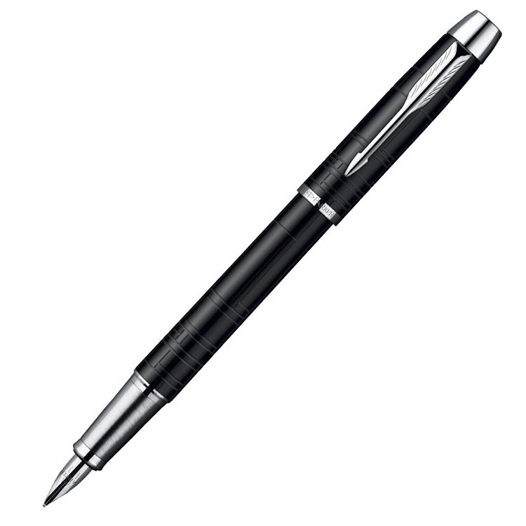 Ручка PARKER S0949660 Перьевая ручка Parker IM Premium F222, цвет: Matte Black CT, перо: Fblue 2011 (№ 168)