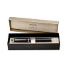 Ручка PARKER S0949660 Перьевая ручка Parker IM Premium F222, цвет: Matte Black CT, перо: Fblue 2011 (№ 168)