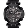 Черный каучуковый ремешок Tissot T603041972 для часов Tissot T-Race Chronograph T115.417.37.061.03
