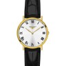 Черный кожаный ремешок Longines L682100667, теленок, 19/16, без замка, для часов Longines Presence L4.824.6, L4.714.6, L4.744.6, L4.778.6