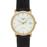 Черный кожаный ремешок Longines L682100667, теленок, 19/16, без замка, для часов Longines Presence L4.824.6, L4.714.6, L4.744.6, L4.778.6