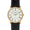 Черный кожаный ремешок Longines L682100667, теленок, 19/16, без замка, для часов Longines Presence L4.824.6, L4.714.6, L4.744.6, L4.778.6