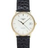 Черный кожаный ремешок Longines L682100667, теленок, 19/16, без замка, для часов Longines Presence L4.824.6, L4.714.6, L4.744.6, L4.778.6