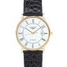 Черный кожаный ремешок Longines L682100667, теленок, 19/16, без замка, для часов Longines Presence L4.824.6, L4.714.6, L4.744.6, L4.778.6