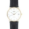 Черный кожаный ремешок Longines L682100667, теленок, 19/16, без замка, для часов Longines Presence L4.824.6, L4.714.6, L4.744.6, L4.778.6