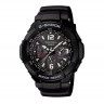 Черный полимерный ремешок Casio 10378608 для часов Casio GW-3000BB-1A, GW-3500BB-1A