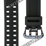 Черный полимерный ремешок Casio 10378608 для часов Casio GW-3000BB-1A, GW-3500BB-1A