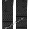 Черный каучуковый ремешок Certina C610010954 для часов Certina Ds Action C260.7078