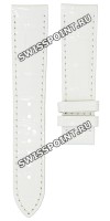 Белый кожаный ремешок Tissot T610033630, теленок, 18/16, без замка, для часов Tissot Luxury T086.207, T086.208