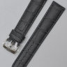 Серый кожаный ремешок Tissot T600037008, имитация крокодила, 20/18, стальная пряжка, для часов Tissot PR100 T101.410, T101410A, T101.410.16.441.00