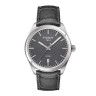 Серый кожаный ремешок Tissot T600037008, имитация крокодила, 20/18, стальная пряжка, для часов Tissot PR100 T101.410, T101410A, T101.410.16.441.00