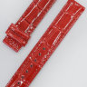 Красный кожаный ремешок Tissot T610031524, имитация крокодила, 16/16, без замка, для часов Tissot Lady Heart T050.207.16.116.02, T050.207.16.116.03