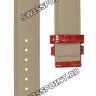 Красный кожаный ремешок Tissot T610031524, имитация крокодила, 16/16, без замка, для часов Tissot Lady Heart T050.207.16.116.02, T050.207.16.116.03