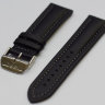 Черный кожаный ремешок Tissot T600013453, 22/20, стальная пряжка, для часов Tissot V8 Chrono S762/862