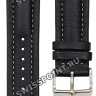 Черный кожаный ремешок Tissot T600013453, 22/20, стальная пряжка, для часов Tissot V8 Chrono S762/862