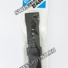 Черный полимерный ремешок Casio 10631621 с белой подложкой для часов Casio PRG-650-1