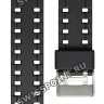 Черный полимерный ремешок Casio 10437686 для часов Casio GD-350-1, GD-350-1B, GD-350-1C