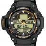 Черный полимерный ремешок Casio 10379562 для часов Casio SGW-400H-1B2