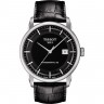 Черный кожаный ремешок Tissot T610033631, теленок, 22/20, без замка, для часов Tissot Luxury T086.407, T086.408