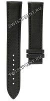 Черный кожаный ремешок Tissot T610027692, удлиненный, 20/18 XL, теленок, без замка, для часов Tissot PRC 200 T008.414, T014.427