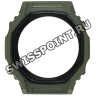 Зеленый рант корпуса часов Casio 10603484 для часов Casio GA-2110SU-3A