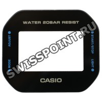 Минеральное стекло Casio 10549613 с принтом для часов Casio DW-5600DE-2
