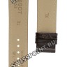 Коричневый кожаный ремешок Tissot T610031127, удлиненный, 20/18 XL, теленок, имитация крокодила, без замка, для часов Tissot T-Classic Tradition T063.610, T063.617, T063.637, T063.639
