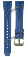Синий каучуковый ремешок Tissot T603031422, стальная пряжка, для часов Tissot Seastar 1000 T066.407.17.047.00, T066.407.17.057.04