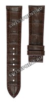 Коричневый кожаный ремешок Tissot T610034564, теленок, 18/16, без замка, для часов Tissot Titanium T087.207.56.117.00