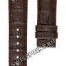 Коричневый кожаный ремешок Tissot T610034564, теленок, 18/16, без замка, для часов Tissot Titanium T087.207.56.117.00
