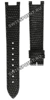Черный кожаный ремешок Balmain B1730855, 16/14, с вырезом, без замка для часов Balmain 2531, 2535, 2536