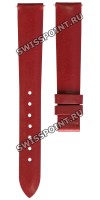Красный кожаный ремешок Certina C610022051, 14/12, без замка, для часов Certina DS Podium C001.007.36.116.02