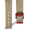 Красный кожаный ремешок Certina C610022051, 14/12, без замка, для часов Certina DS Podium C001.007.36.116.02