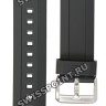 Черный полимерный ремешок Casio 10446278 для часов Casio EQW-A1200B-1A, EQW-A1200RP-1A