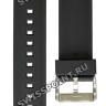 Черный полимерный ремешок Casio 10446278 для часов Casio EQW-A1200B-1A, EQW-A1200RP-1A