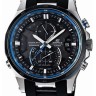Черный полимерный ремешок Casio 10446278 для часов Casio EQW-A1200B-1A, EQW-A1200RP-1A